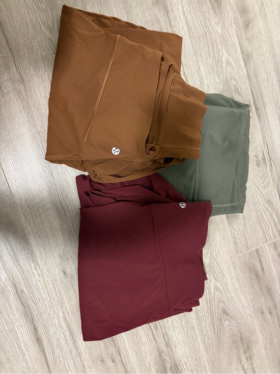 lululemon athletica Pants - Lululemon Align High-Rise jogger Bundle - Brown, Olive, Burgundy